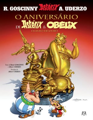 A bela capa do novo álbum de Asterix